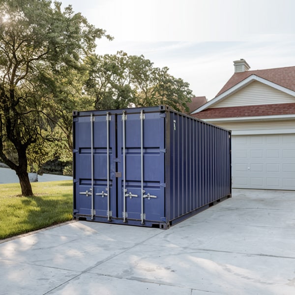 we offer flexible rental terms for our residential storage containers to suit your needs